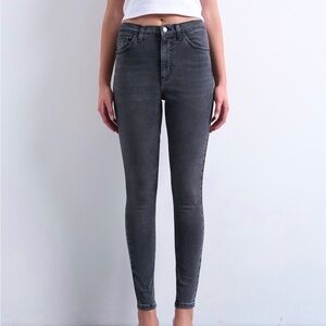Topshop Petite Jamie Black Jeans